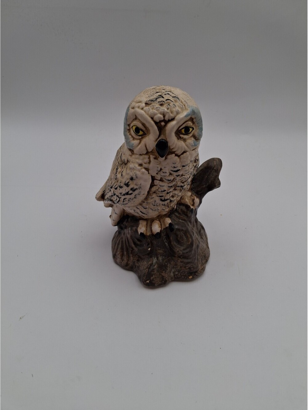 Ceramic Snowy Owl